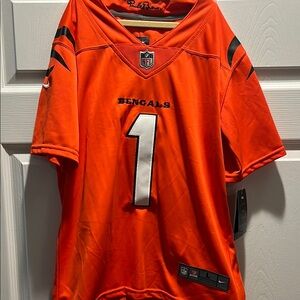 NFL Bengals Orange Jersey